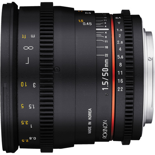 Rokinon 50mm EF Cine Lens